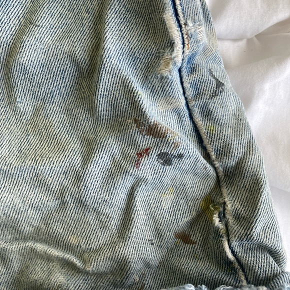 Vintage high waisted distressed shorts - Picture 2 of 5